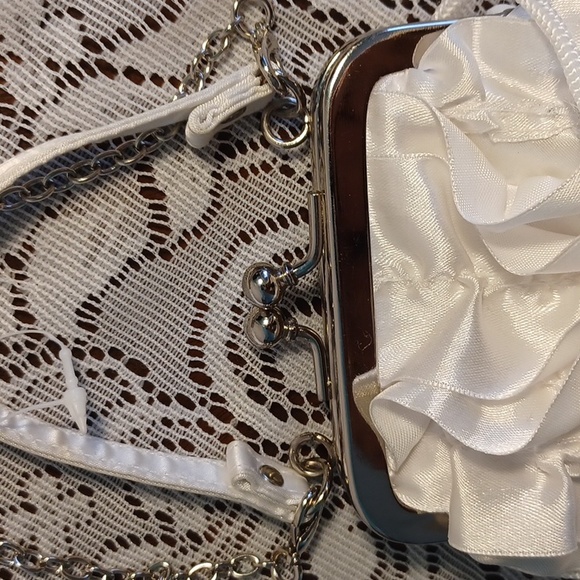 NEW! Girls white purse - flower girl confirmation 5504 - Picture 7 of 7